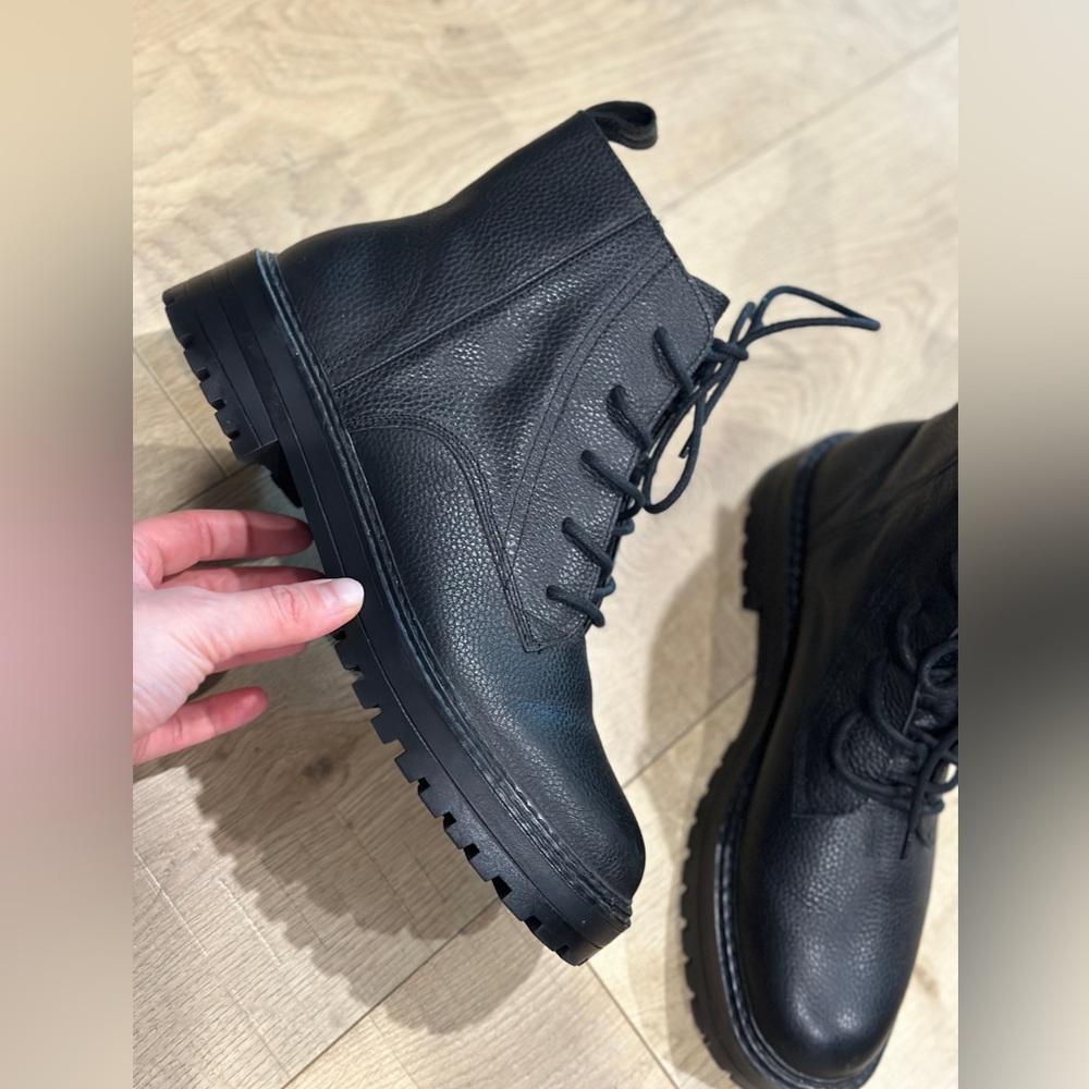 Zara combat boots. Ankle boots size 40 - Picture 2 of 11